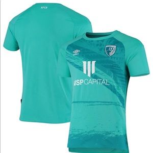 NWT AFC Bournemouth Umbro 2020/21 Away Replica Soccer Jersey size Medium